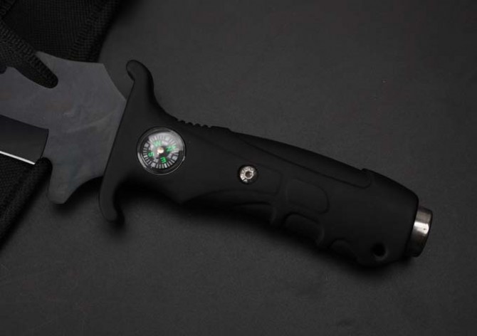 K--7368 Night Dragon fixed knife