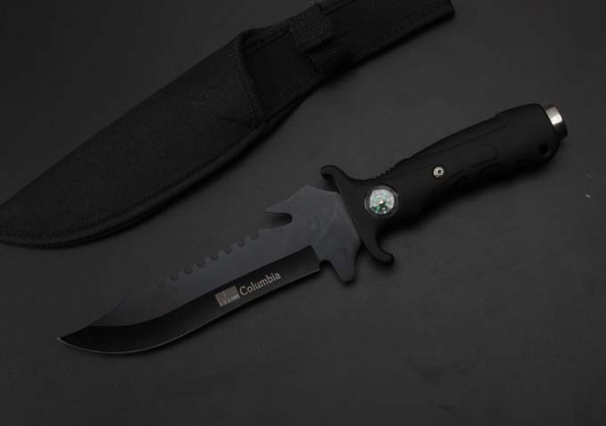 K--7368 Night Dragon fixed knife