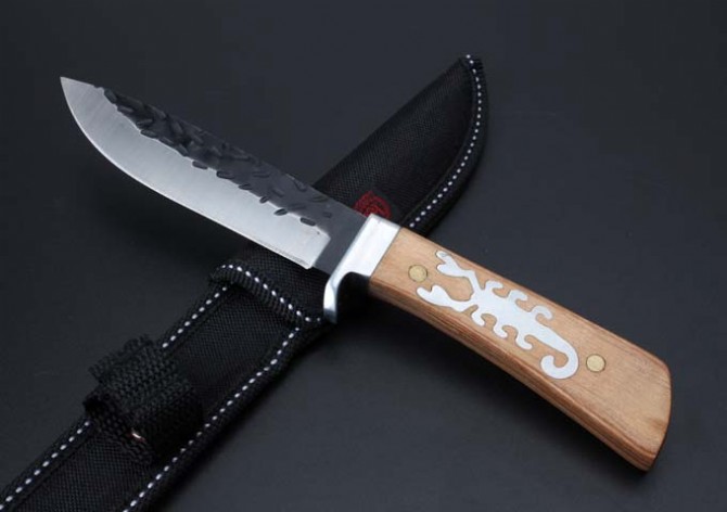 Scorpion--hand-forged small hunting knife