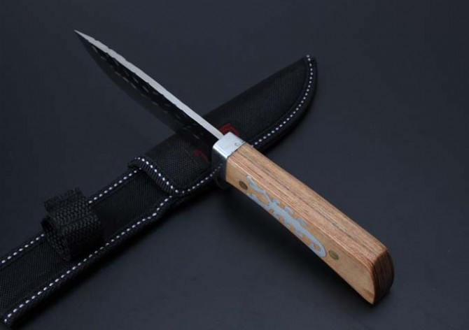 Scorpion--hand-forged small hunting knife