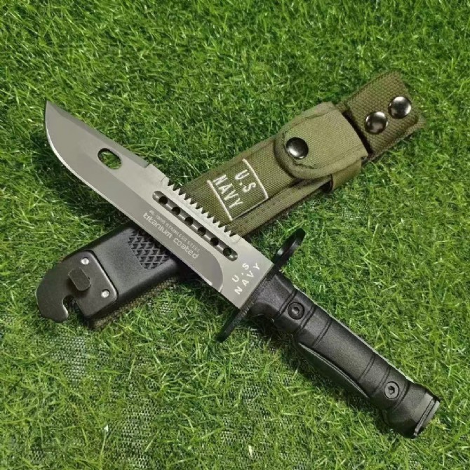 U.S. Navy SEAL active duty bayonet (with different logos)