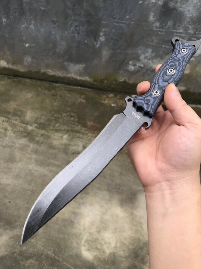 (Upgraded version) - Bass Outdoor Knife