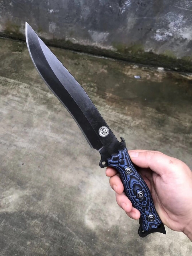 (Upgraded version) - Bass Outdoor Knife