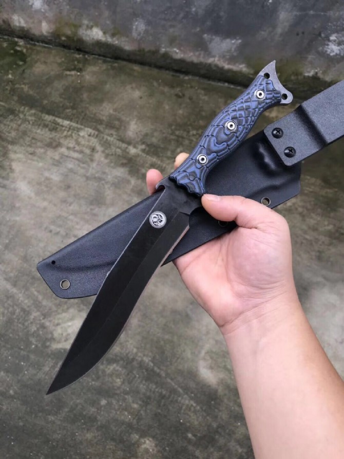 (Upgraded version) - Bass Outdoor Knife