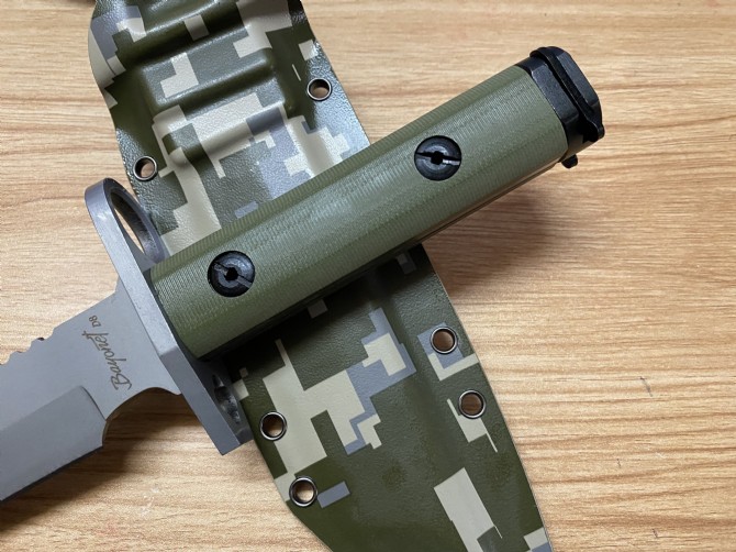 Camouflage k sheath version D8 Army Spur