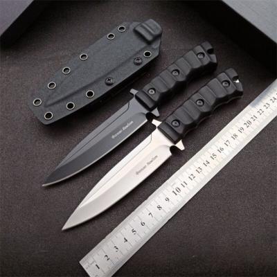 Small Russian-Black Phoenix tactical knife (sanded version and black titanium version)