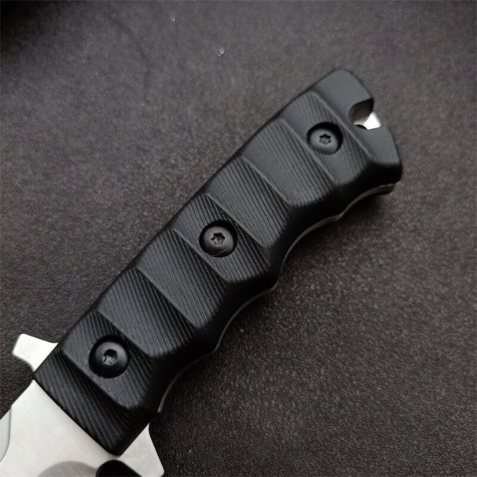 Small Russian-Black Phoenix tactical knife (sanded version and black titanium version)