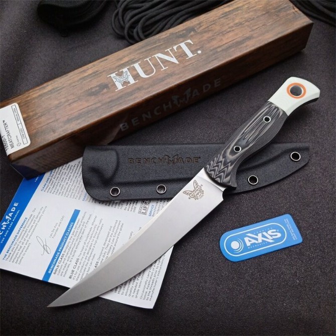 BENCHMADE butterfly 15500-1 hunting knife-fish knife