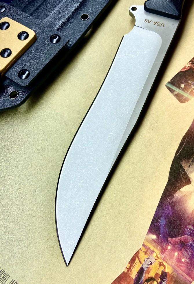 2021 new model (B.S) replica Bass outdoor straight knife