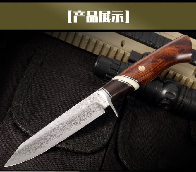 Russian high-end customized imported styles: M390 and Malaysian powder steel [Flying Eagle M390 fixed knife]