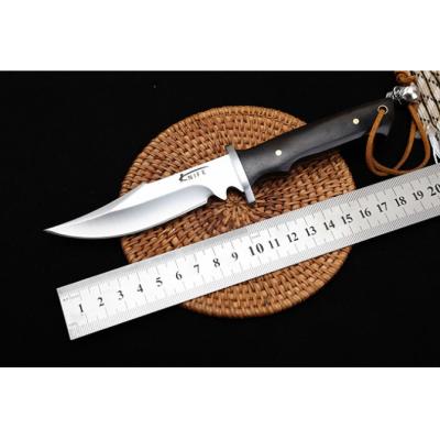 Gale high-end small hunting knife (black handle)