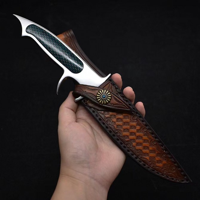 M390 Powder Steel-Shark Hunting Knife