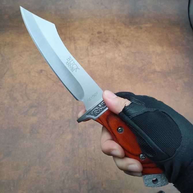 buck tactical fixed blade