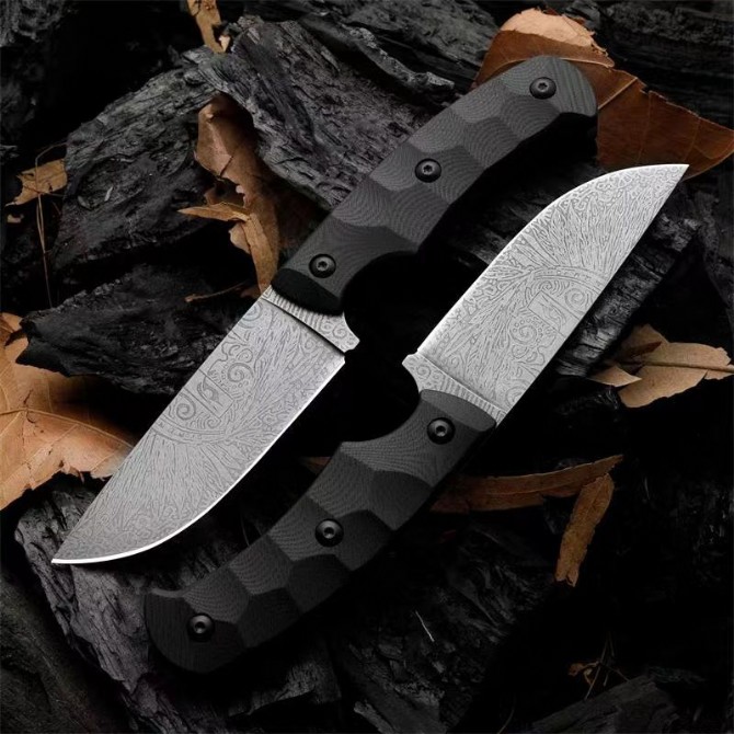 Russian Bladesmith Chief and Samurai Tactical Knife