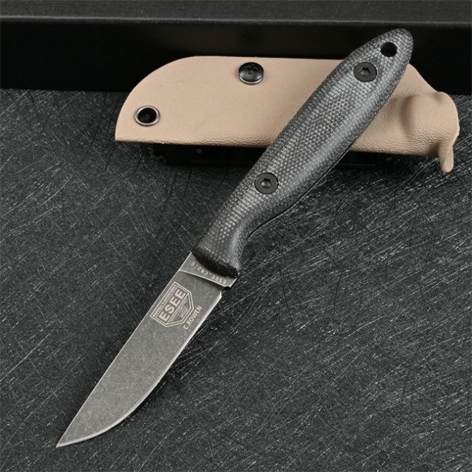 OEM ESEE-DC53 steel flax handle small straight