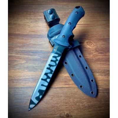 (Chris Reeve) tiger stripe fixed knife