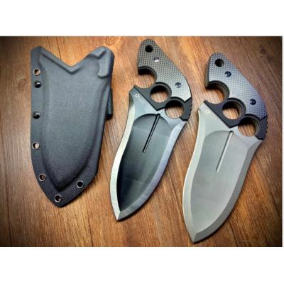 New product Nemoto designed by Nemoto Tomo, carbon fiber push dagger heavy-duty fixed knife