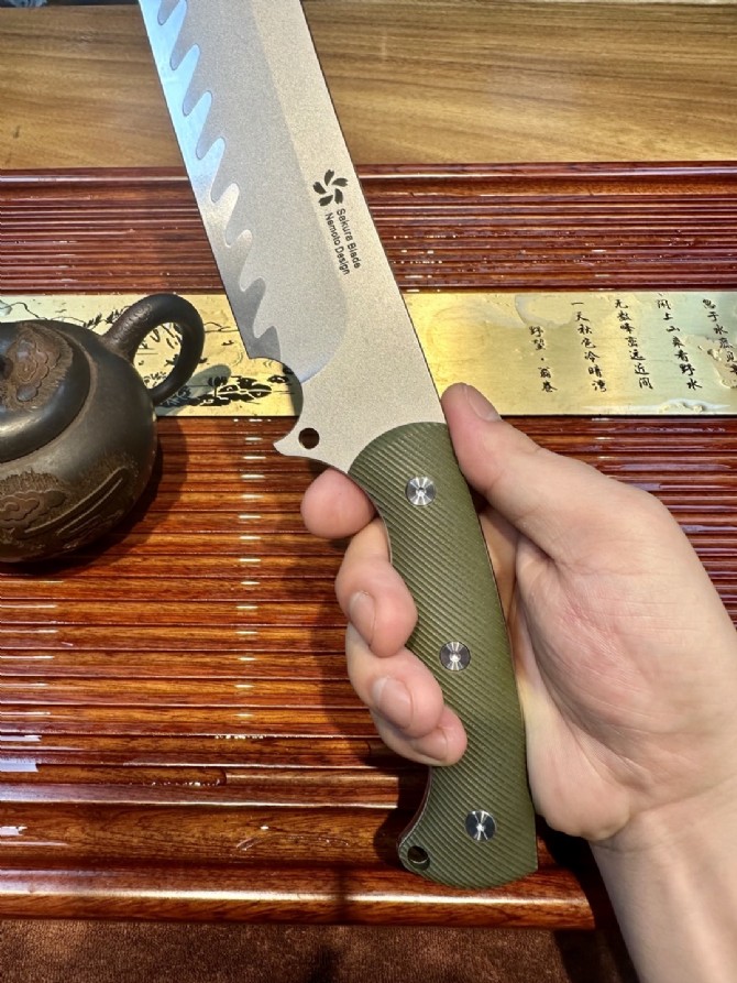 The latest 2024 Japanese knife maker Tomomoto Nemoto’s work (three-in-one)