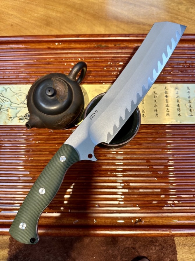 The latest 2024 Japanese knife maker Tomomoto Nemoto’s work (three-in-one)