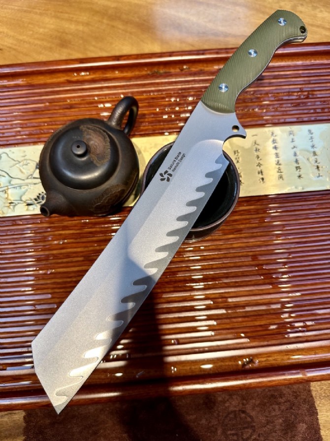 The latest 2024 Japanese knife maker Tomomoto Nemoto’s work (three-in-one)