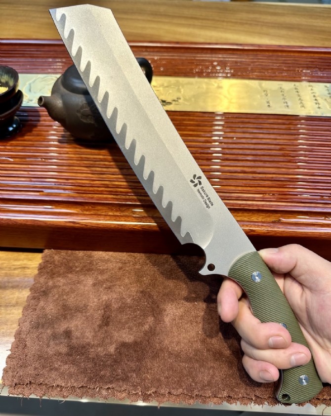 The latest 2024 Japanese knife maker Tomomoto Nemoto’s work (three-in-one)