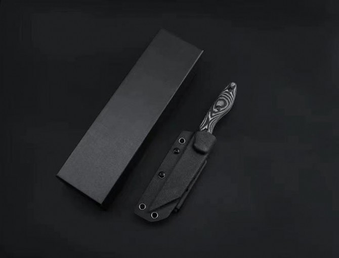 American Cutting-edge Tactical Back Bite Special Shaped Rain Blade Tactical Knife Tops Back Bite Styled Double-Edged Kni