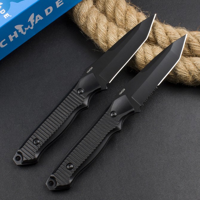 Butterfly 140BK Tiger Hunting Tactical Fixed Knife Square Head