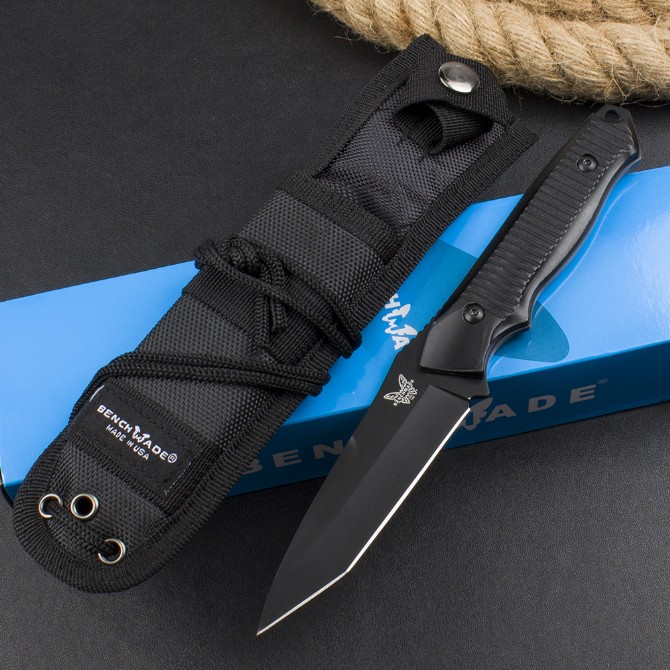 Butterfly 140BK Tiger Hunting Tactical Fixed Knife Square Head