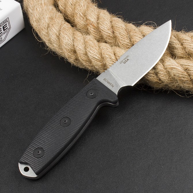 OEM version American ESEE-3 Rowen tactical small fixed knife