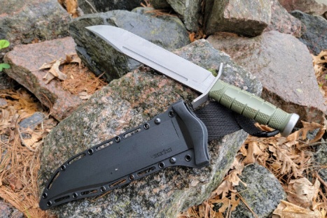 2023 New COLD STEEL US Marine Corps Survival Knife - Lynn Thompson Signature Plate