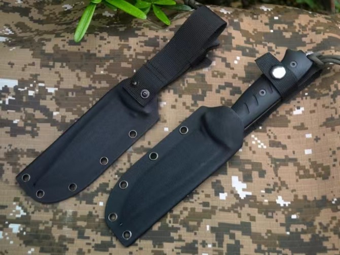 New version of Black Dragon gentleman's small fixed knife