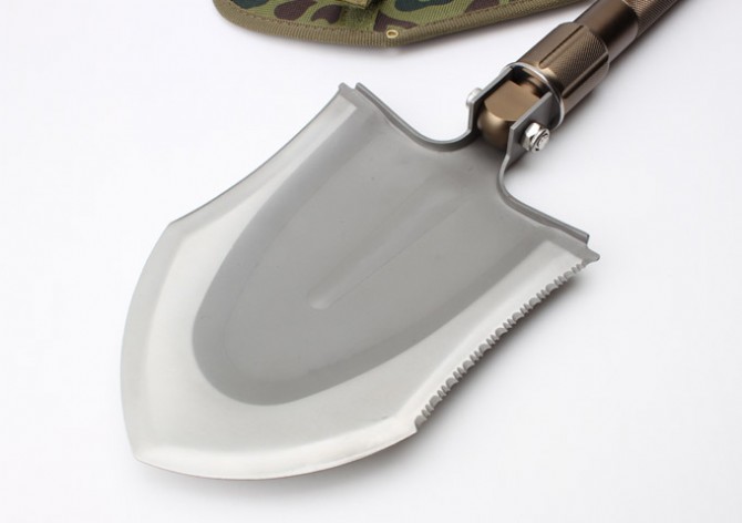 Outdoor multifunctional folding military shovel (small size)