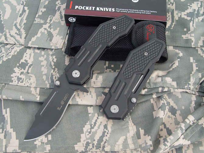 SR328 semi-automatic folding knife