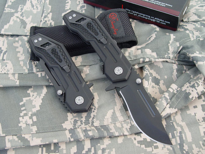 SR328 semi-automatic folding knife