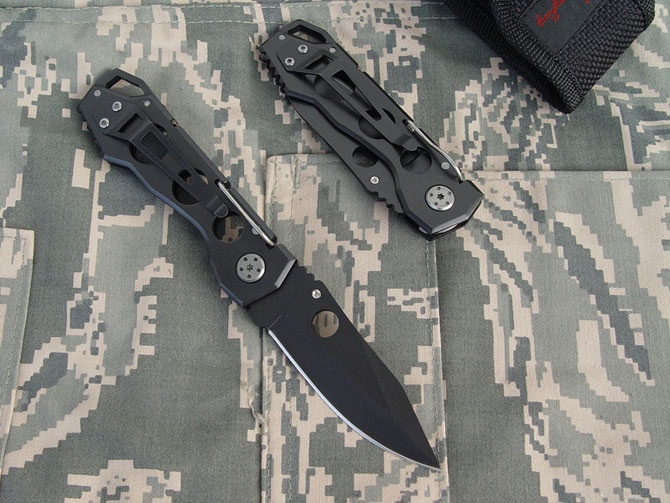 SR338B line lock folding knife