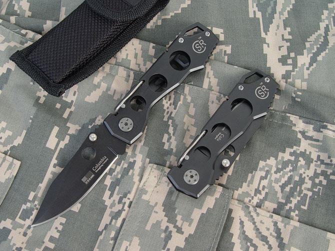 SR338B line lock folding knife