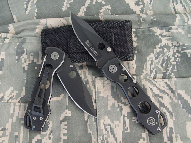 SR338B line lock folding knife