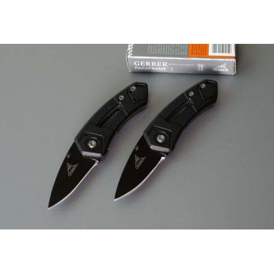 Gobo D20 black pocket knife