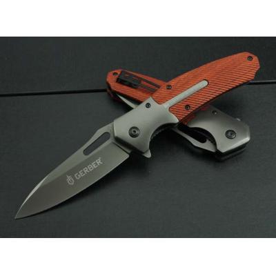 Gobo-349 red rosewood handle folding knife