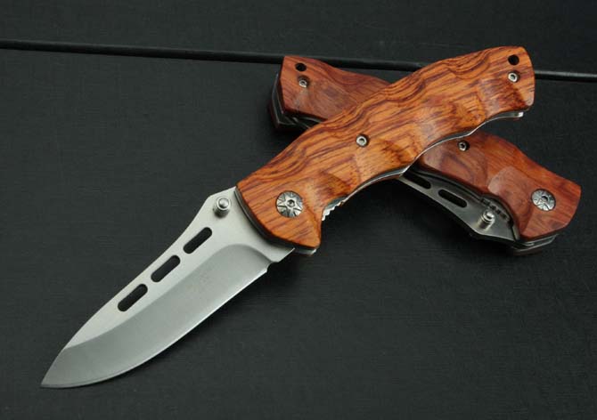 C.J.H-KT035 rosewood folding knife