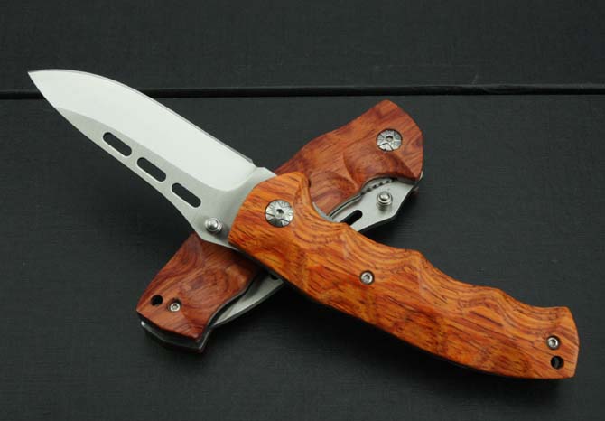 C.J.H-KT035 rosewood folding knife