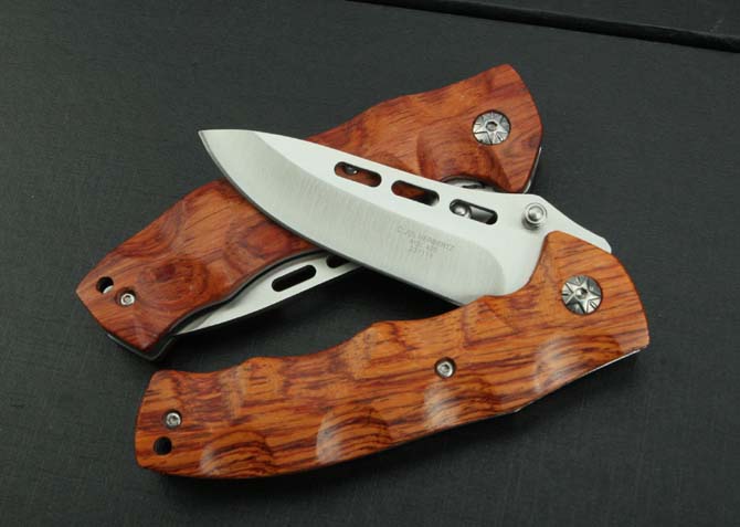 C.J.H-KT035 rosewood folding knife