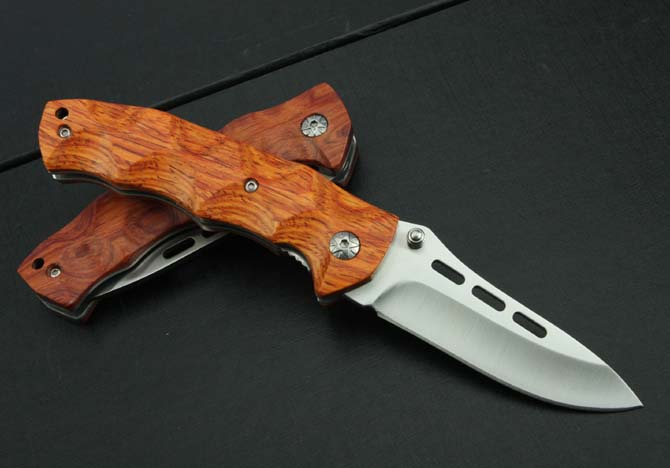 C.J.H-KT035 rosewood folding knife