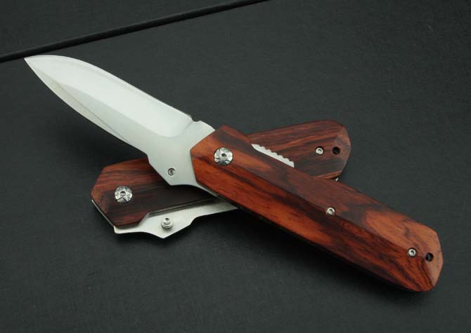 C.J.H—KT036 rosewood folding knife