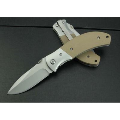 KT-038 desert color G10 handle folding knife