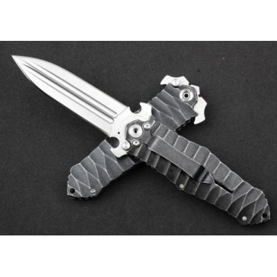 Fine imitation small T double blade folding knife