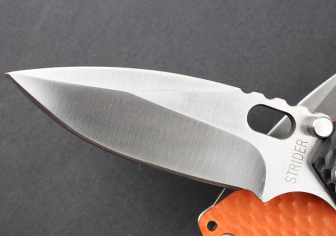 Tank—Steel Lock Honeycomb Handle Folding Knife