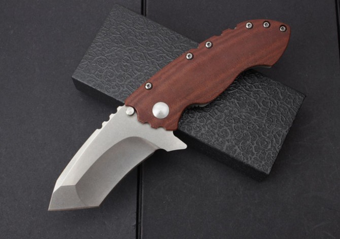 Alien Tank Titanium Folding Knife