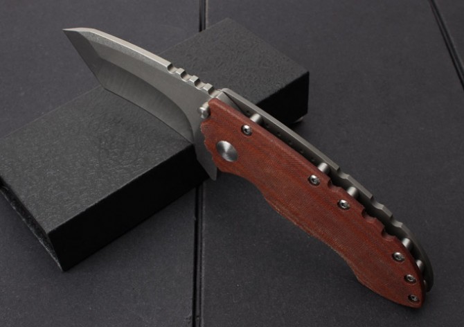 Alien Tank Titanium Folding Knife