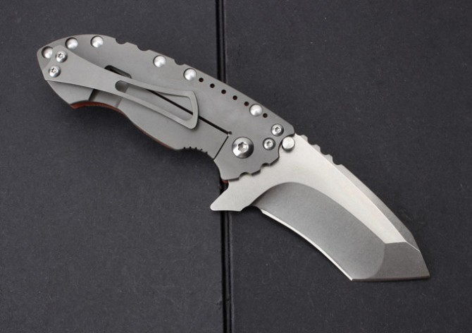 Alien Tank Titanium Folding Knife